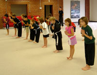 Kids Sparring at Brown Institute of Martial Arts