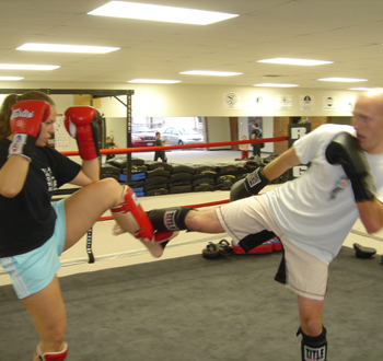 Muay Thai Kickboxing at the Brown Institute of Martial Arts